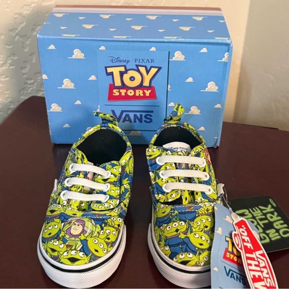 Vans Toy Story Alien Glow Sneakers